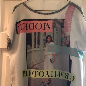 Zara printed t-shirt